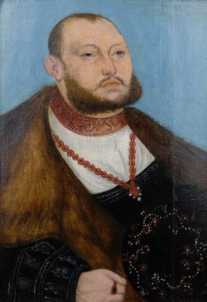 Portraitgemälde des Kurfürsten Johann Friedrich von Sachsen